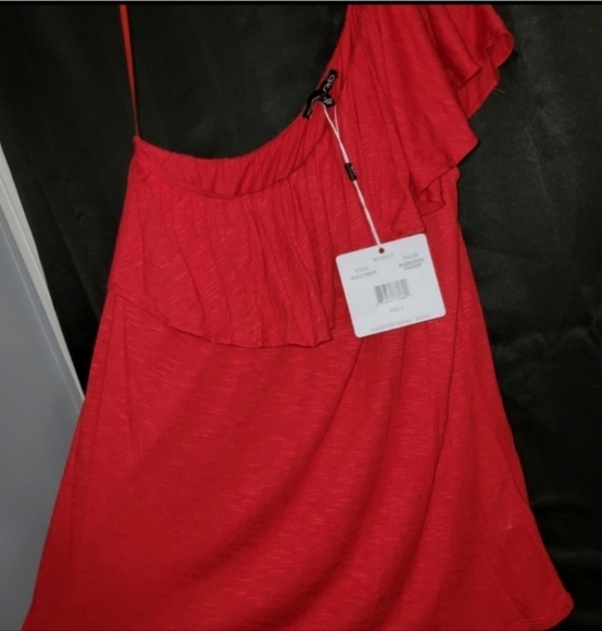 💋5/20 NWT RXB SMALL RED BLOUSE - Picture 3 of 4
